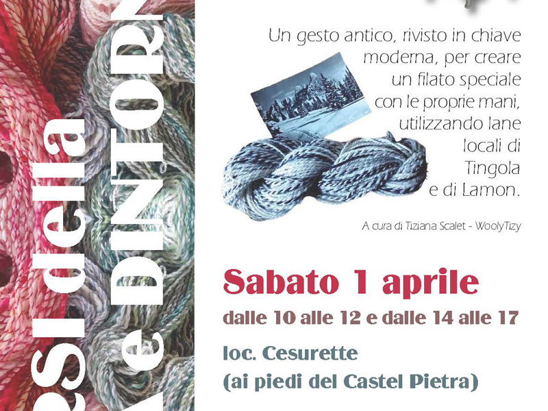 Corso filatura 1 aprile 2017