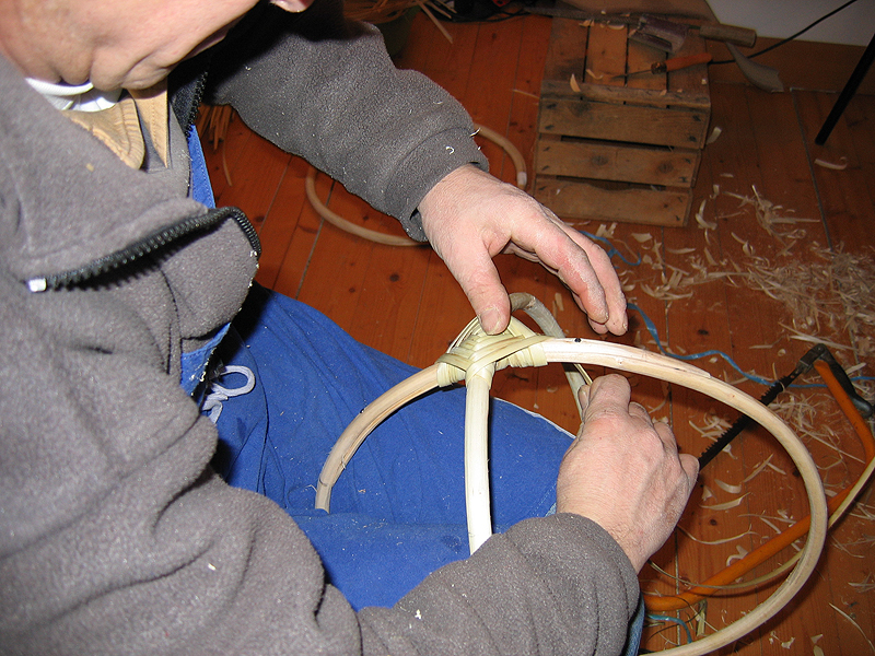 Costruzione di una cesta