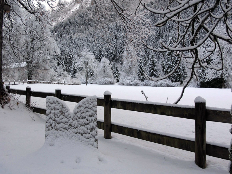 Inverno a Villa Welsperg
