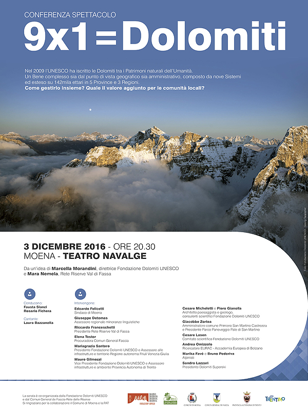Locandina 9x1 Dolomiti