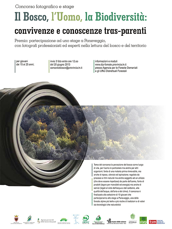 Locandina concorso fotografico e stage