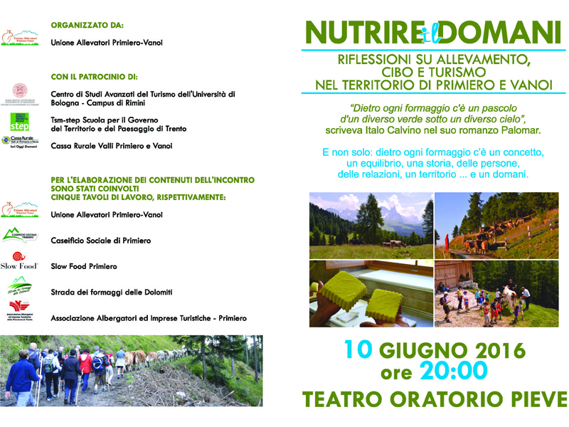 Nutrire il Domani 10 giugno Oratorio Pieve
