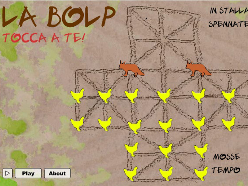 Schermata della versione sul sito del Parco